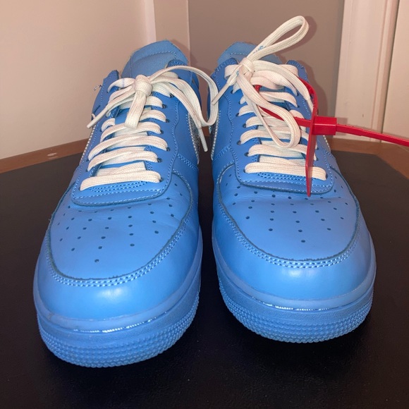 Virgil Alboh Nike Air Force 1 Low Blue MCA - Picture 3 of 9